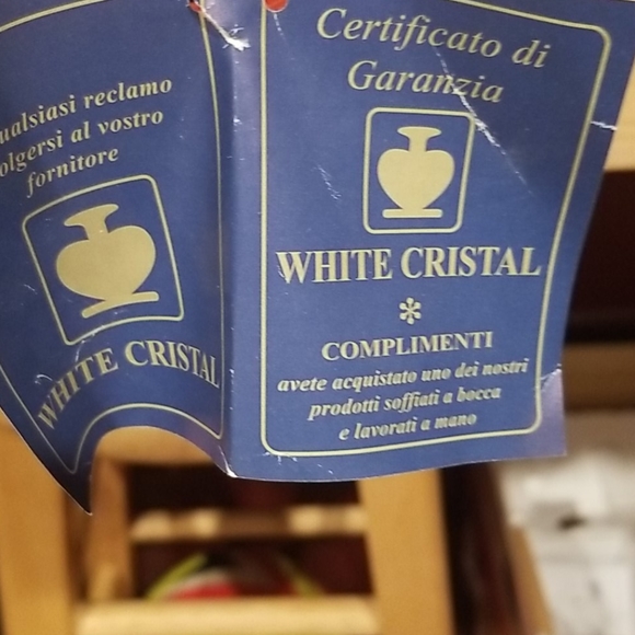 White Cristal dish - Picture 3 of 8